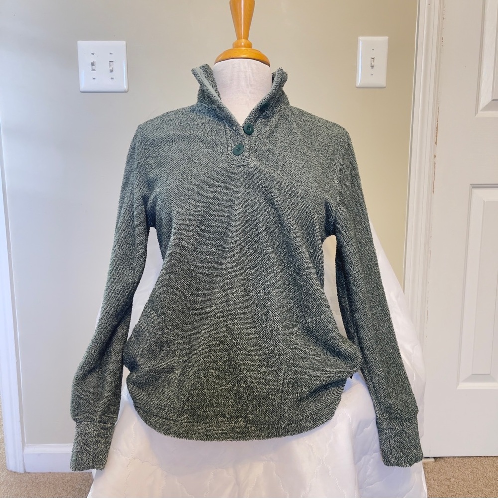 Eddie Bauer Green Pullover